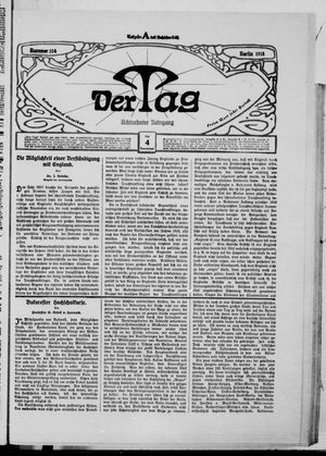 Der Tag vom 04.05.1918