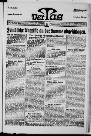 Der Tag vom 08.05.1918