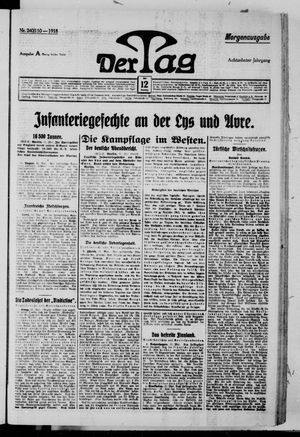 Der Tag vom 12.05.1918