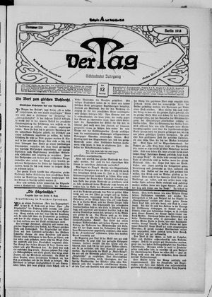 Der Tag vom 12.05.1918