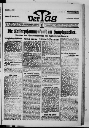 Der Tag vom 13.05.1918