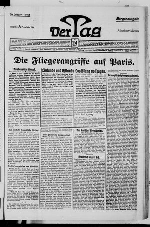 Der Tag vom 24.05.1918