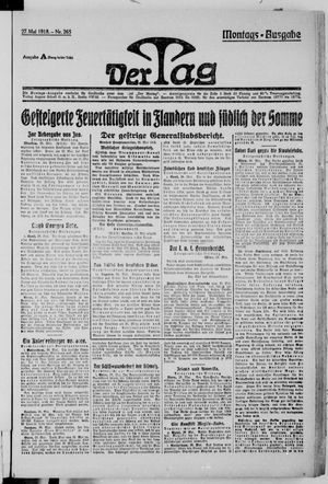Der Tag vom 27.05.1918