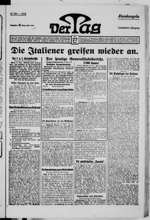Der Tag vom 27.05.1918