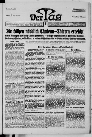 Der Tag vom 01.06.1918