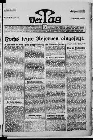 Der Tag vom 15.06.1918