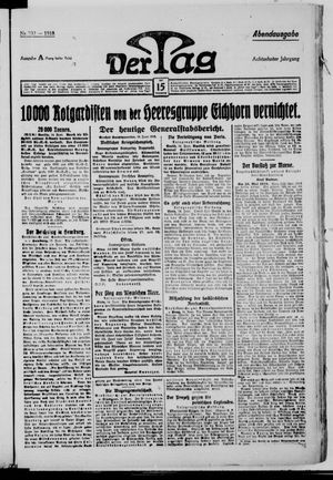 Der Tag vom 15.06.1918