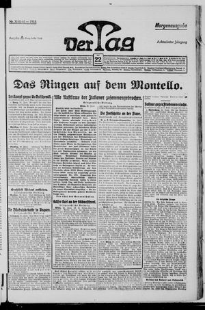 Der Tag vom 22.06.1918