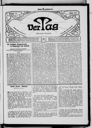 Der Tag vom 22.06.1918