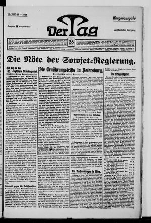 Der Tag vom 28.06.1918