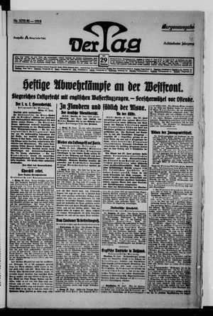 Der Tag vom 29.06.1918