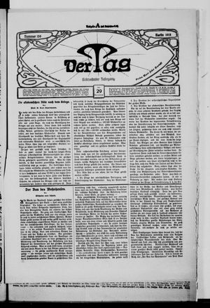 Der Tag vom 29.06.1918