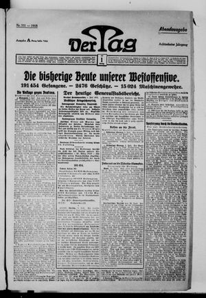 Der Tag vom 01.07.1918