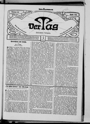 Der Tag vom 03.07.1918