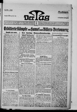 Der Tag vom 05.07.1918
