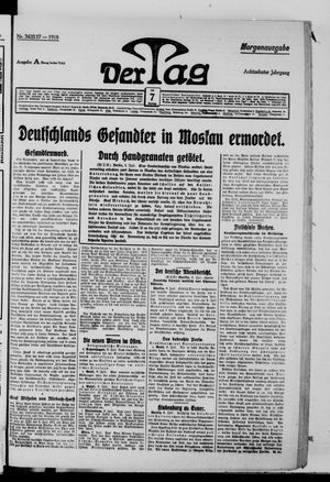 Der Tag vom 07.07.1918