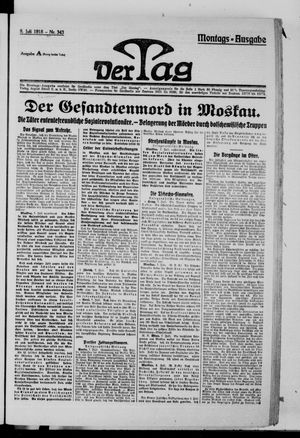 Der Tag vom 08.07.1918