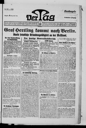 Der Tag vom 10.07.1918