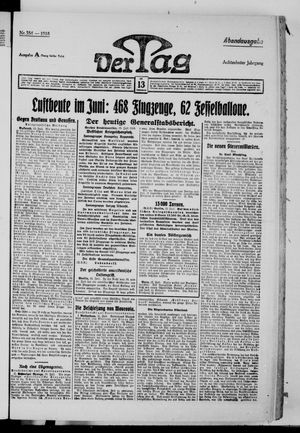 Der Tag vom 13.07.1918