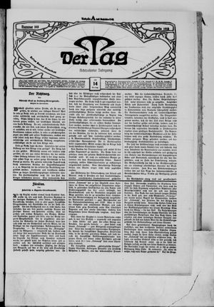 Der Tag vom 14.07.1918