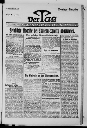 Der Tag vom 15.07.1918