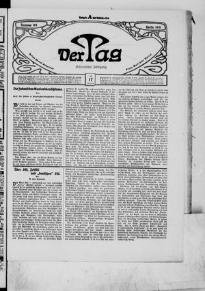 Der Tag vom 17.07.1918