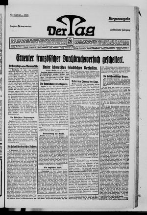 Der Tag vom 20.07.1918