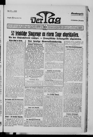 Der Tag vom 23.07.1918
