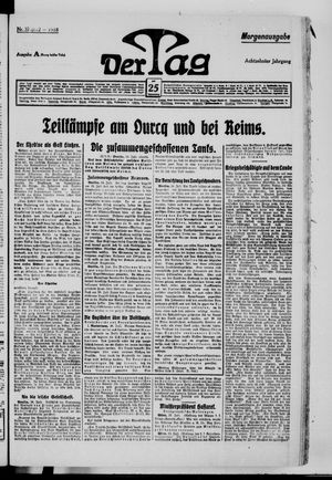 Der Tag vom 25.07.1918
