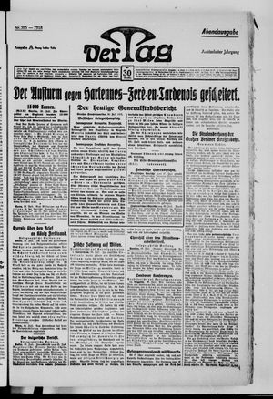 Der Tag vom 30.07.1918