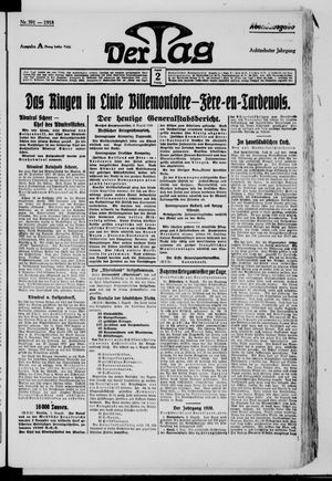 Der Tag vom 02.08.1918
