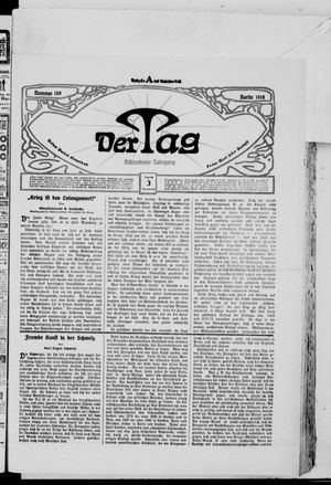 Der Tag vom 03.08.1918