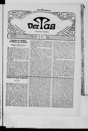 Der Tag vom 06.08.1918