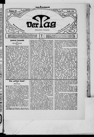 Der Tag vom 09.08.1918
