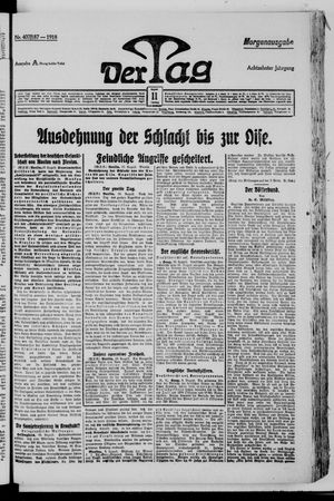 Der Tag vom 11.08.1918