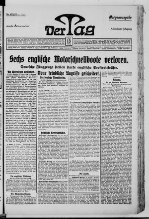 Der Tag vom 13.08.1918