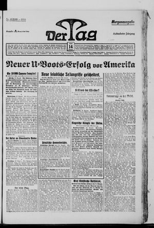 Der Tag vom 14.08.1918