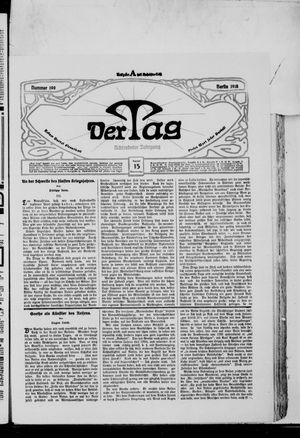 Der Tag vom 15.08.1918