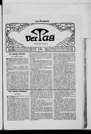 Der Tag vom 20.08.1918