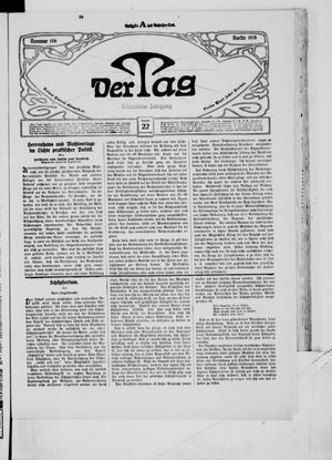 Der Tag vom 22.08.1918