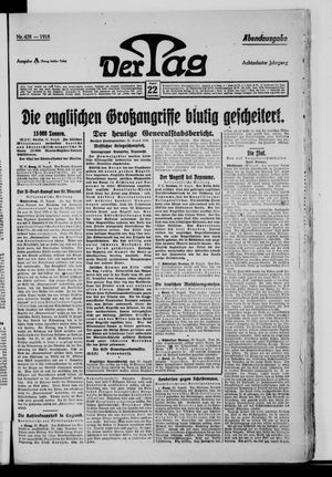 Der Tag vom 22.08.1918