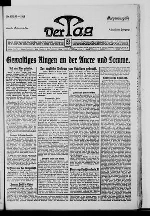 Der Tag vom 23.08.1918