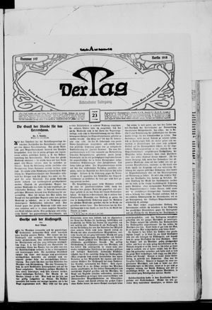 Der Tag vom 23.08.1918
