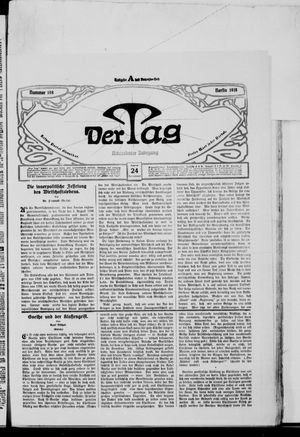 Der Tag vom 24.08.1918