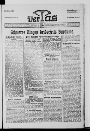 Der Tag vom 26.08.1918