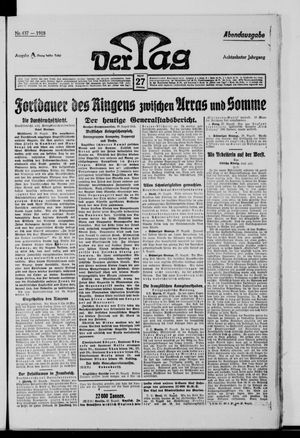 Der Tag vom 27.08.1918
