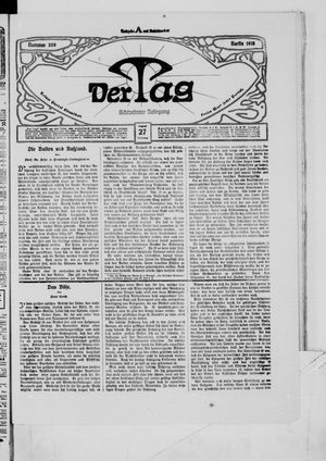 Der Tag vom 27.08.1918