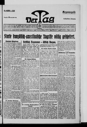 Der Tag vom 30.08.1918