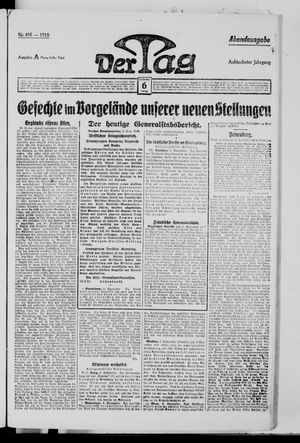 Der Tag vom 06.09.1918