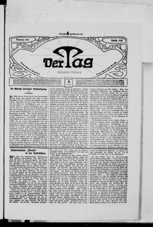 Der Tag vom 06.09.1918